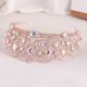 thumbnail image 3 of Nvzi Tiara de boda para novia, diadema de princesa, corona de novia, joyería para el cabello con diamantes de imitación de cristal,graduación, boda, fiesta de disfraces (AB), 3 of 4