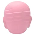 thumbnail image 4 of Gorro de natación de silicona de alta elasticidad para niños con protección 3D para los oídos, para cabello corto y largo, color rosa, 4 of 14