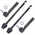 thumbnail image 2 of ECCPP Front Tie Rod End Inner And Outer Fit 1995-2000 for Chevrolet Cavalier for Pontiac Sunfire 4pcs EV116 ES3374RL, 2 of 5