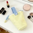 thumbnail image 5 of JOGZMZ Large Capacity Pencil Case With Standing Function, Durable Canvas Stationery Bag, Portable Desk Organizer with Handle for Office and Home Use, 5 of 6