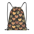 thumbnail image 1 of Gaeub Heart Drawstring Backpack Bag Sport Gym Sackpack Heavy Duty String Backpack for Men Women-Medium, 1 of 6