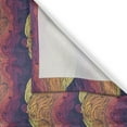 thumbnail image 3 of Ambesonne Psychedelic Kitchen Curtains, Curly Waves Art, 55"x45", Quartz Apricot Dried Rose, 3 of 3