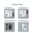 thumbnail image 4 of Window Cleaning Robot 2800pa Strong Suction Remote Control Smart Window Glass Cleaner Remote Control Cleaner for High Rise  Tile 100-240V, 4 of 8
