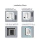 thumbnail image 4 of Robot De Limpieza De Ventanas De Succión 2800pa Con Control Remoto, Diseño Cuadrado, Robot De Limpieza De Ventanas De Bajo Ruido Para Limpieza Del Hogar, 4 of 8