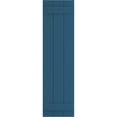 thumbnail image 5 of Ekena Millwork 16 1/8"W x 25"H True Fit PVC Three Board Joined Board-n-Batten Shutters, Sojourn Blue (Per Pair - Hardware Not Included), 5 of 9