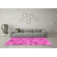 thumbnail image 3 of Ahgly Company Indoor Rectangle Abstract Pink Modern Area Rugs, 5' x 8', 3 of 4