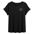 thumbnail image 2 of Jurassic World - Giants Grid - Juniors Oversized Graphic T-Shirt, 2 of 4