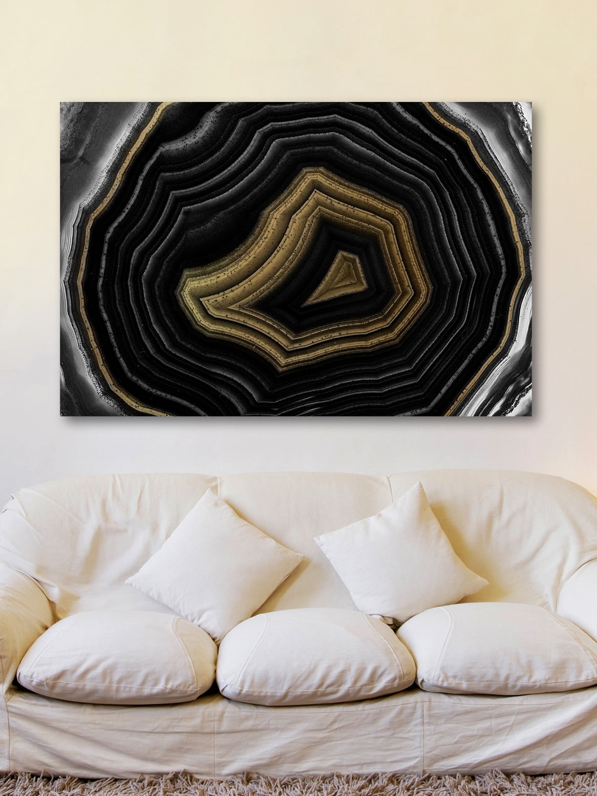 "Log Like" Painting Print on Wrapped Canvas