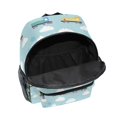 thumbnail image 6 of FORMRS School Backpack with Front Zippered Pocket 12" Student Travel Daypack, Blue Trains Pattern, 6 of 6