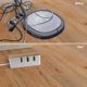 thumbnail image 5 of Caja de gestión de cables, caja organizadora de cables blanca para cubrir y ocultar regletas, caja de almacenamiento de cables para regleta de cables de extensión, organizador corrector de gestión de, 5 of 6