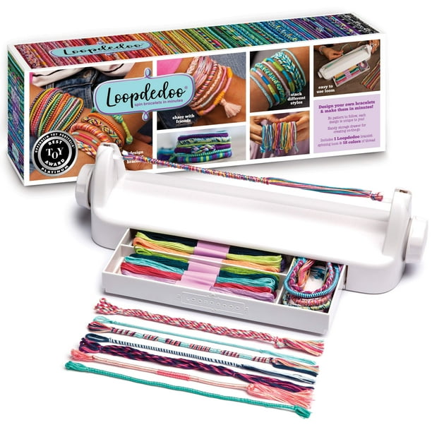 Kit para hacer pulseras Loopdedoo DIY Kids, ganador del premio Loopdedoo desde hace más de 8 años