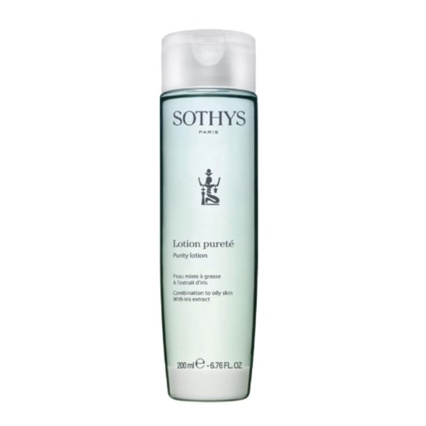 SOTHYS Loción Pureza | Loción de aceite bifásica, limpiador, humectante reductor del acné, tónico para pieles mixtas a grasas
