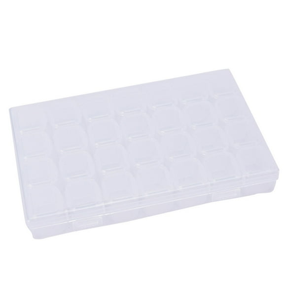 Resin Molds Resin Molds Silicone 28 Grids Diamond Embroidery Box Adjustable Storage Boxes of Diamond Painting