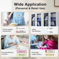 thumbnail image 3 of Portable Label Maker P12 Wireless Bluetooth for Storage Office Home,B, 3 of 5