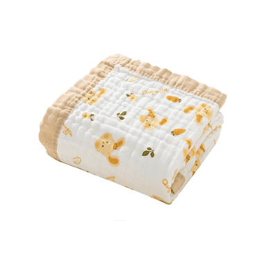 TELOLY Baby Blanket,Soft Swaddle Blanket,Cozy Toddler Blanket,Plush Baby Sleep Sack,Rabbit Wide Edge