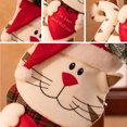 thumbnail image 5 of Valery Madelyn 21 inches Christmas Stockings, Soft Plush Cat Christmas Hanging Stockings with Santa Hat and Heart for Fireplace Family Holiday Christmas Party Decoration, 5 of 7