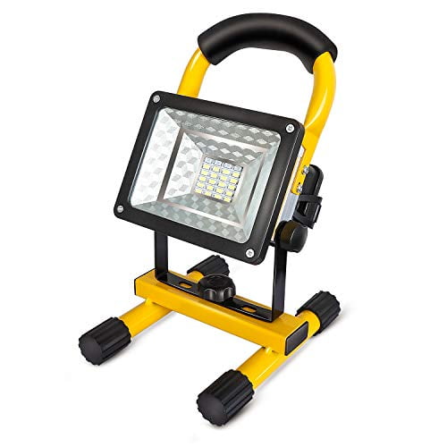 2400LM 30W LED Work Lights Portable Rechargeable Flood Light IP65