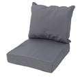 thumbnail image 1 of Outdoor Deep  Set, Deep  Bottom and Back Cushion for Patio Furniture, Outdoor Chair Cushions with Removable Cover for Patio Furniture, Rattan Sofas, Wooden Chairs, 1 of 7