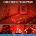 thumbnail image 5 of VONTER Solar Fairy Lights, 200 LED Outdoor Solar String Lights Garden Copper Wire Decorative Lights 66Ft Waterproof Indoor Outdoor Lighting for Garden, Patio, Yard, Christmas(8 function Red), 5 of 7