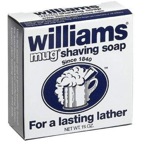 Williams Mug Shaving Soap Regular 1.75 oz (Pack of (Best Brush For Shaving Soap)