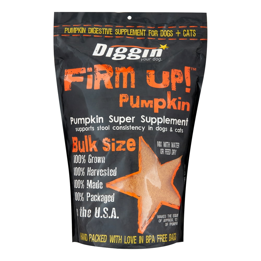 Diggin Your Dog Firm Up Pumpkin Supplement, 16 Oz