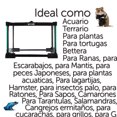 thumbnail image 2 of Mini Terrario de Vidrio REPTI ZOO para Reptiles 9Lt 21cm X 21cm X 20cm, 2 of 12