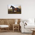 thumbnail image 3 of Stupell Industries Rustic Lodge Stallion in Marshland Canvas Art, 24 x 16, by Creative Studio, 3 of 8