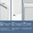 thumbnail image 5 of Keego Cellular Shades for Windows Cordless Room Darkening Honeycomb Blinds for Home Mini Window Shades, White(Light Filtering), 31"W x 48"H, 5 of 9