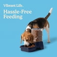 thumbnail image 4 of Vibrant Life 3 lb Gravity Feeder for Small Pets, Navy, 4 of 9