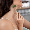 thumbnail image 3 of Anti Aging Jade Roller And Gua Sha Set Beautiful Skin | Anti-Aging Massager Tool Double head Facial Roller For Face, Eye, Neck - Body Muscle Relaxing Relieve Wrinkles, 3 of 4