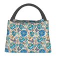 thumbnail image 1 of Balery Vintage Floral Butterflies Bolsa de Aislamiento Portátil – Bolsa de Almuerzo con Forro de Aluminio Mejorado, Funda Impermeable y Fácil de Limpiar para Picnic y Caja de Almuerzo, 1 of 6