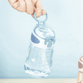 thumbnail image 4 of 400Ml Water Bottle with Straw Drinking Bottle for Toddlers with Handle Wide Mouth Leak-Proof Cute Straw Bottle C, 4 of 7