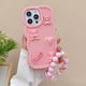 thumbnail image 4 of Funda de teléfono con anillo de corazón de oso para OnePlus 11 6 7 8T 7T, 12 12R 11R Nord CE 4 3 2 CE4 CE3 CE2 Lite ACE ACE3 N20 5G, funda suave, 4 of 5