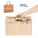 thumbnail image 4 of Organizador de bolsos de fieltro para llevar en movimiento PM MM GM con asa dorada, inserto interior para bolso de mano, bolsa de maquillaje para cosméticos, forro para bolso de mano Onthego, 4 of 5