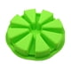 thumbnail image 2 of Advancent Molde de silicona para tartas de 8 cavidades, bandeja antiadherente para hornear, molde para hacer Pizza de cocina de silicona DIY, Herramientas y accesorios para hornear Verde, 2 of 6