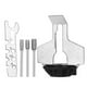 thumbnail image 5 of Kit Afilado Motosierra Amoladora Eléctrica Guía Pulido Cabezal Adaptador Taladro, 5 of 9