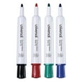 thumbnail image 3 of Universal UNV43680 Medium Bullet Tip Dry Erase Marker - Assorted Colors (4/Set), 3 of 7