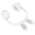 thumbnail image 4 of Earphone,  Ear Headphones Foldable HD Sereo Sound With LED Color Light For PC For Tablet For Online Learning White ,Blue,Green,Purple,,White, 4 of 8