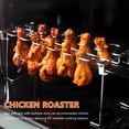 HIBIBUD 2026 New Vertical Chicken Leg Grill Roasted Rack Holder ...