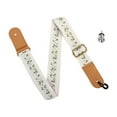 thumbnail image 2 of Xuanheng Embroidered Ukulele Strap Adjustable Length for 4 String Instruments Soprano Beige, 2 of 8