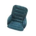 thumbnail image 4 of Cojín para silla de oficina con soporte para la espalda y banda de fijación, ligero, 17,7 x 18,9 x 21,6 pulgadas, accesorio de decoración del hogar Estilo A, 4 of 8