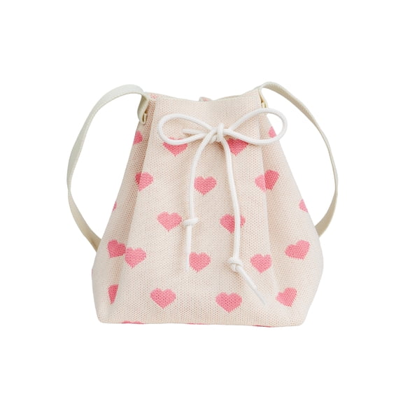 Wonder Nation Heart Drawstring Bag