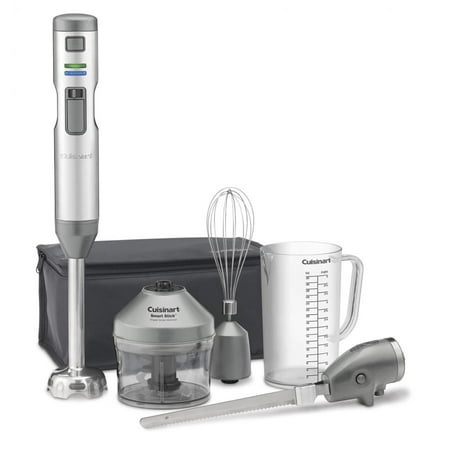 Cuisinart Smart Stick Variable Speed Cordless Hand Blender With Electric Knife, Stainless (Best Deals On Blenders)