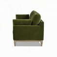 thumbnail image 5 of Modern 75.5" Farmhouse Sofa in Olive Green Performance Velvet, 5 of 9
