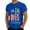 Blue, variant on Men’s We The People 250th Anniversary Patriotic T-Shirt, 1776-2026 American Flag Graphic Tee For Anniversary Celebration Comfortable Fit