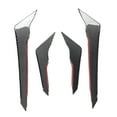 thumbnail image 2 of 2Pcs Front Bumper Canard Splitter Auto Front Bumper Lip Spoiler Car Spoiler Canards Replacement For FY S Lin e 2021-2024, 2 of 7