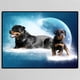 thumbnail image 3 of Resina Serie Animal Perro Diamante 40x30CM V321, 3 of 9