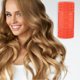 thumbnail image 2 of Ofertas Únicas 8 Pcs Rodillo de Cabello Voluminoso Sin Calor Conveniente para Mujeres 2.68"x1.18" Rojo, 2 of 4