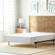 thumbnail image 2 of Funda con somier para ropa de cama, tamaño king, impermeable, color blanco, 2 of 6
