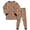 Orange, variant on NOEGOEU 2-9 Years Toddler Boys Girls Halloween Pajamas Kids Long Sleeve Cute Sleepwear Set (Beige,6-7 Years)